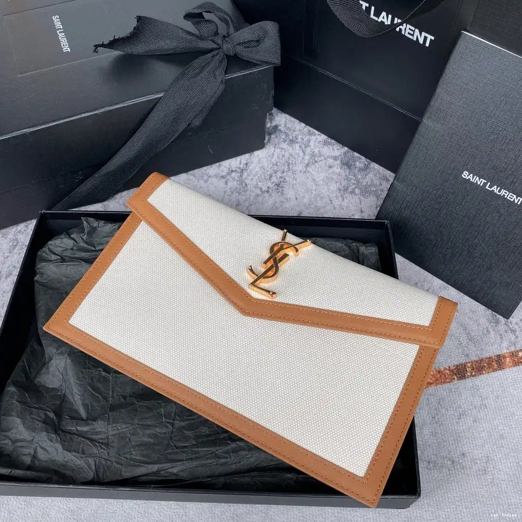 REP UPTOWN POUCH-27*16*2cm YSL 0601